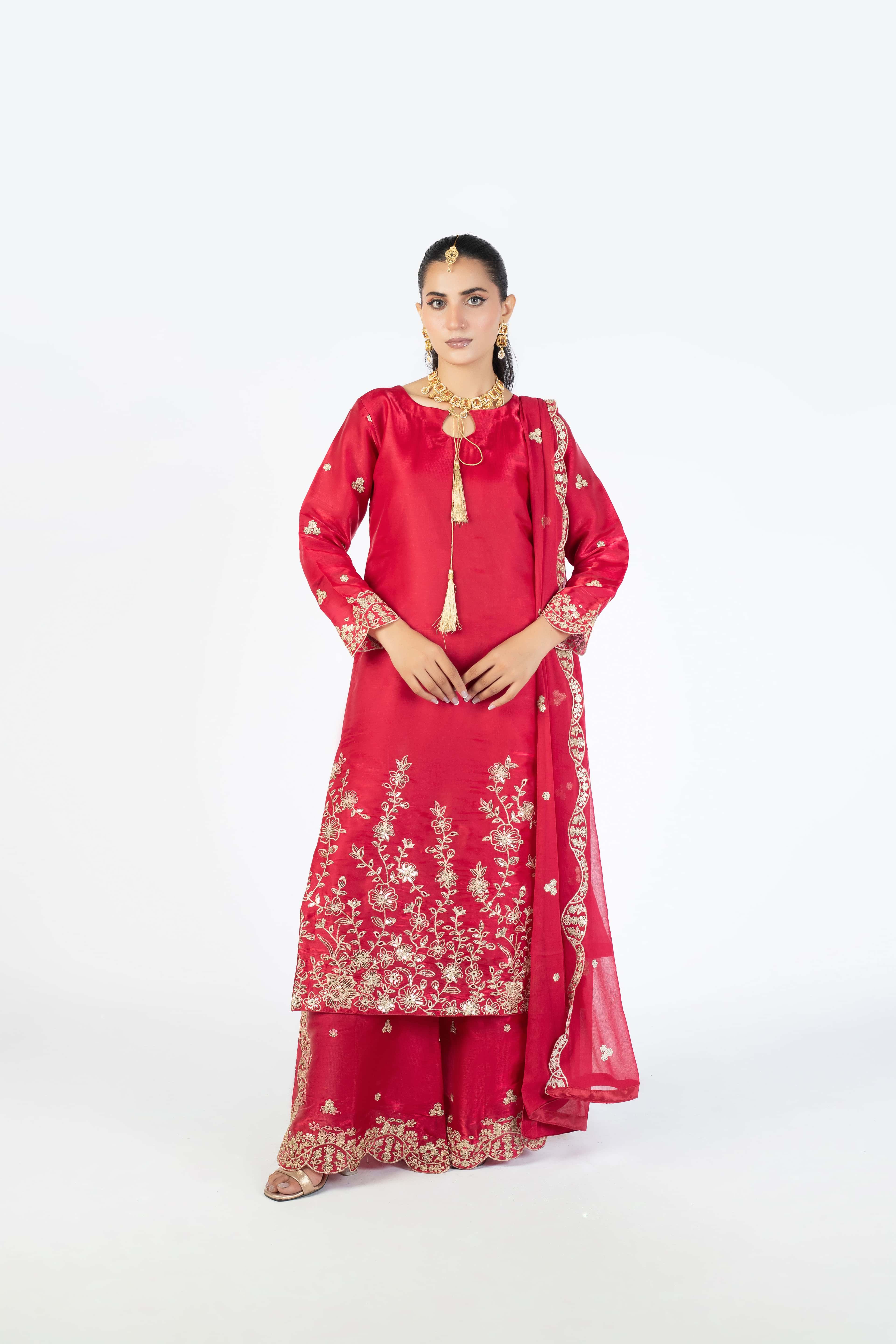 Ruby Red Sheesha Silk - Image 1